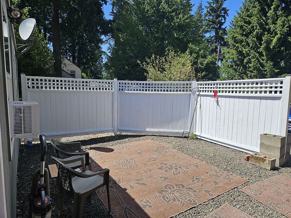 Private patio area
