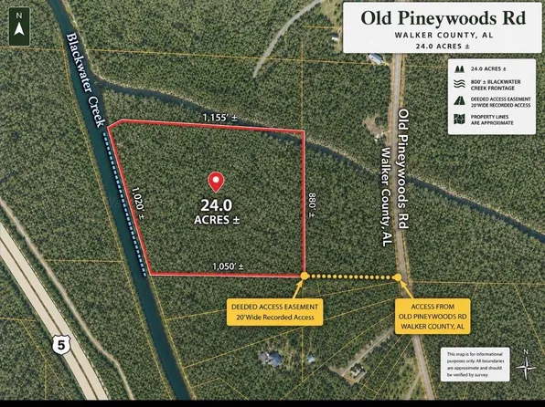 0 Old Pineywoods Rd, Jasper, AL 35504