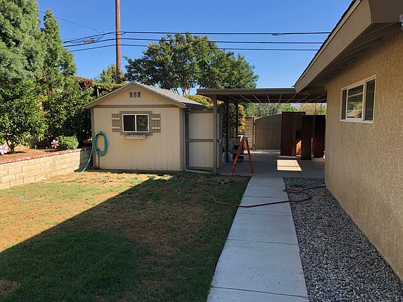 Shed & side parking access