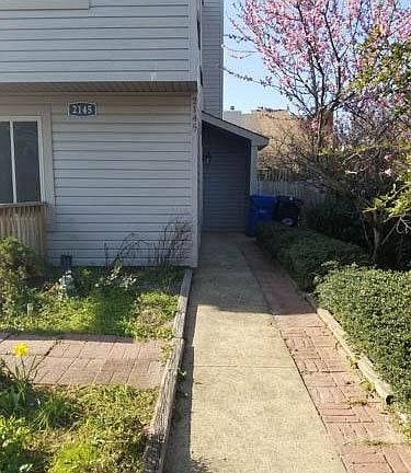 Side entrance