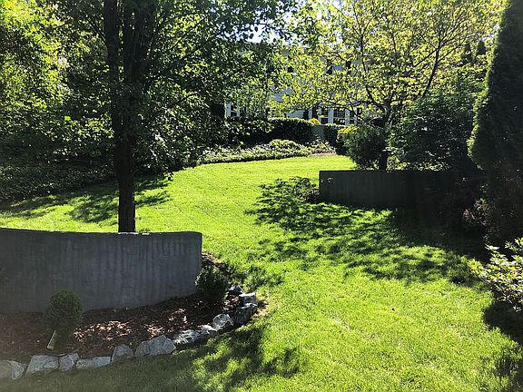 Front yard from street