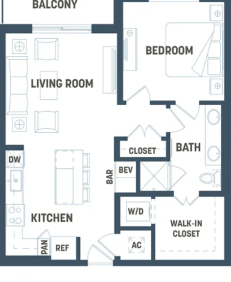 1bed 1bath 1bed 1bath