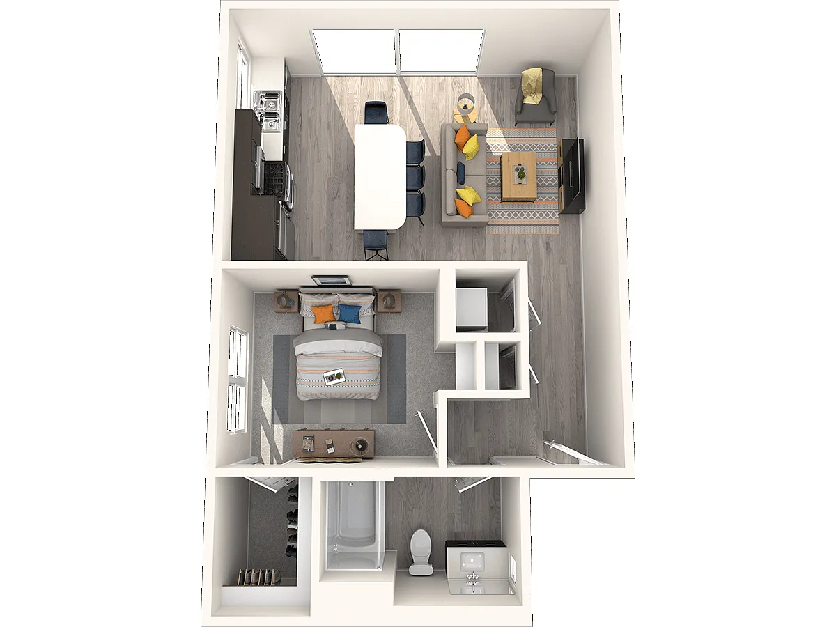 Floor plan Ariva A2- Seaside - Premium