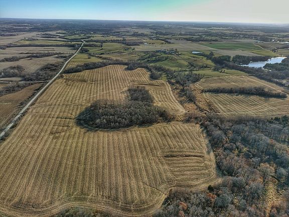 Aerial picture of farm.