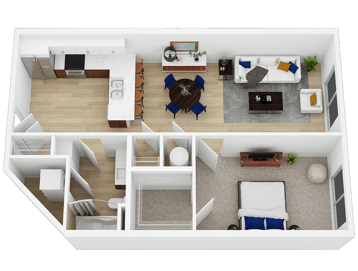 Floor plan The Delta V