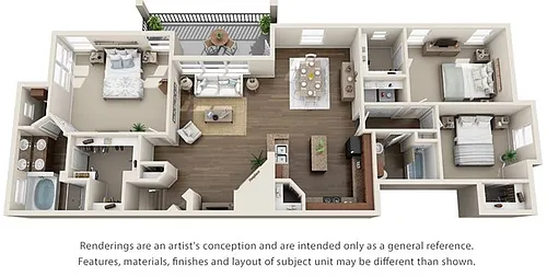 Floor plan Equinox