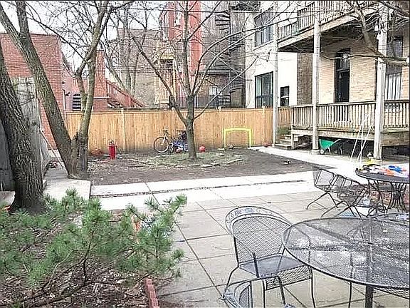 Shared backyard