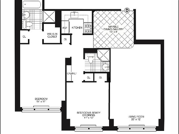2nd image of 150 E 57th St APT 26D
