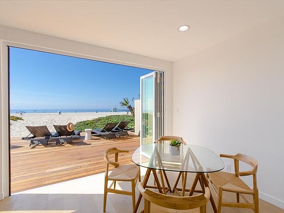 10 Foot Bifold Door Opens directly onto the Deck