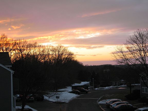 Sun setting fm 2nd flr 