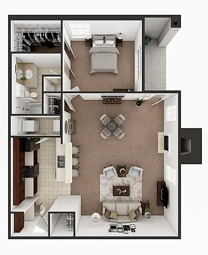 Floor plan Oxford Down