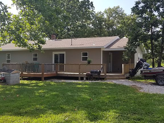 Rear of home