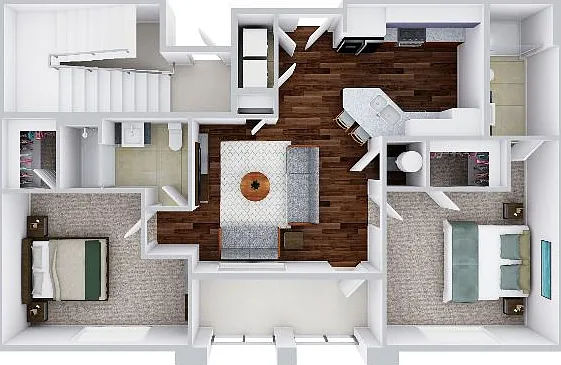 Van Gogh 2B-ALT | 2 bed / 2 bath Van Gogh 2B-ALT | 2 bed / 2 bath