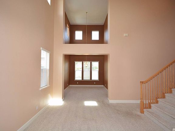 View into the formal dining room