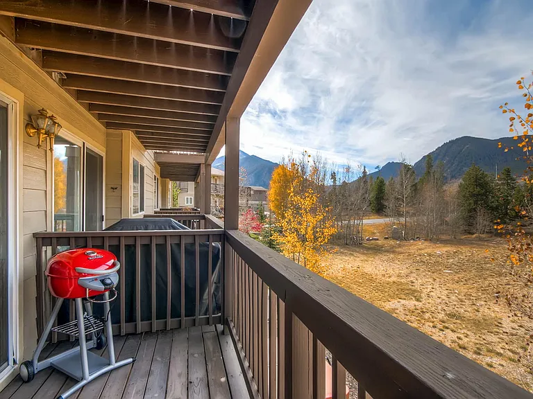 Back deck off of kitchen