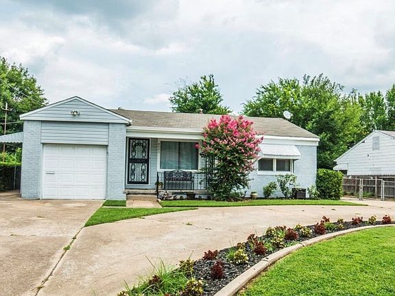 Full circle drive and two driveways.