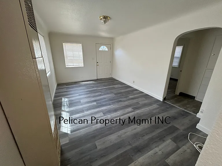 living room from kitchen