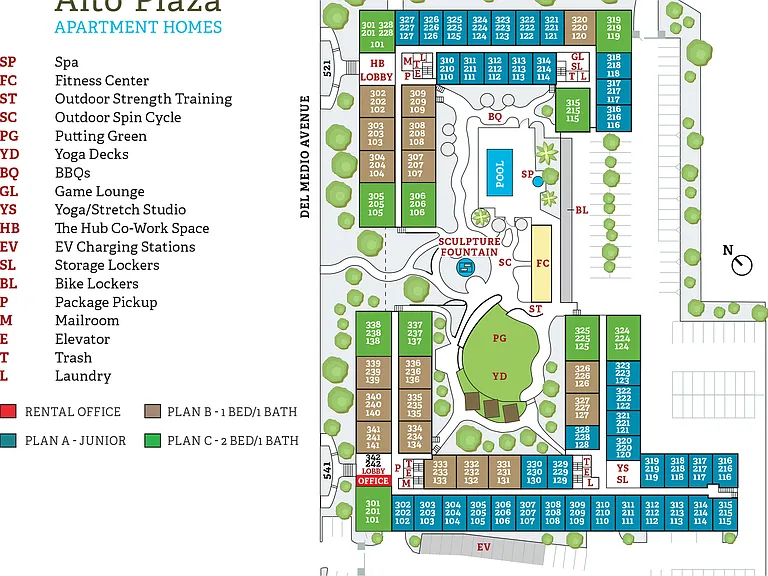Palo Alto Plaza Apartments — Photo 2