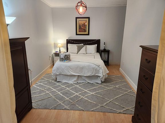 Queen Bed with memory foam mattress