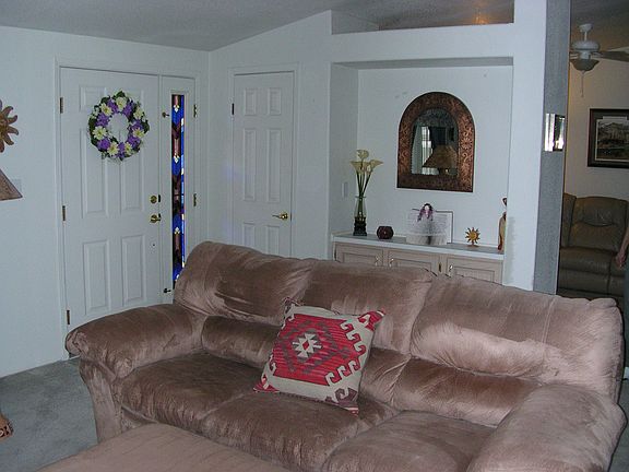 living room & front entry