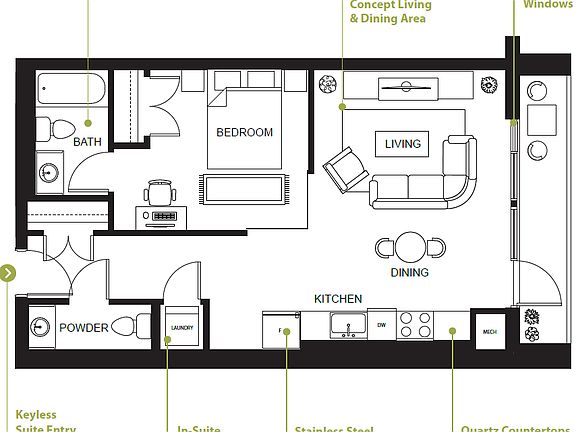 2nd image of 388 King St E #507