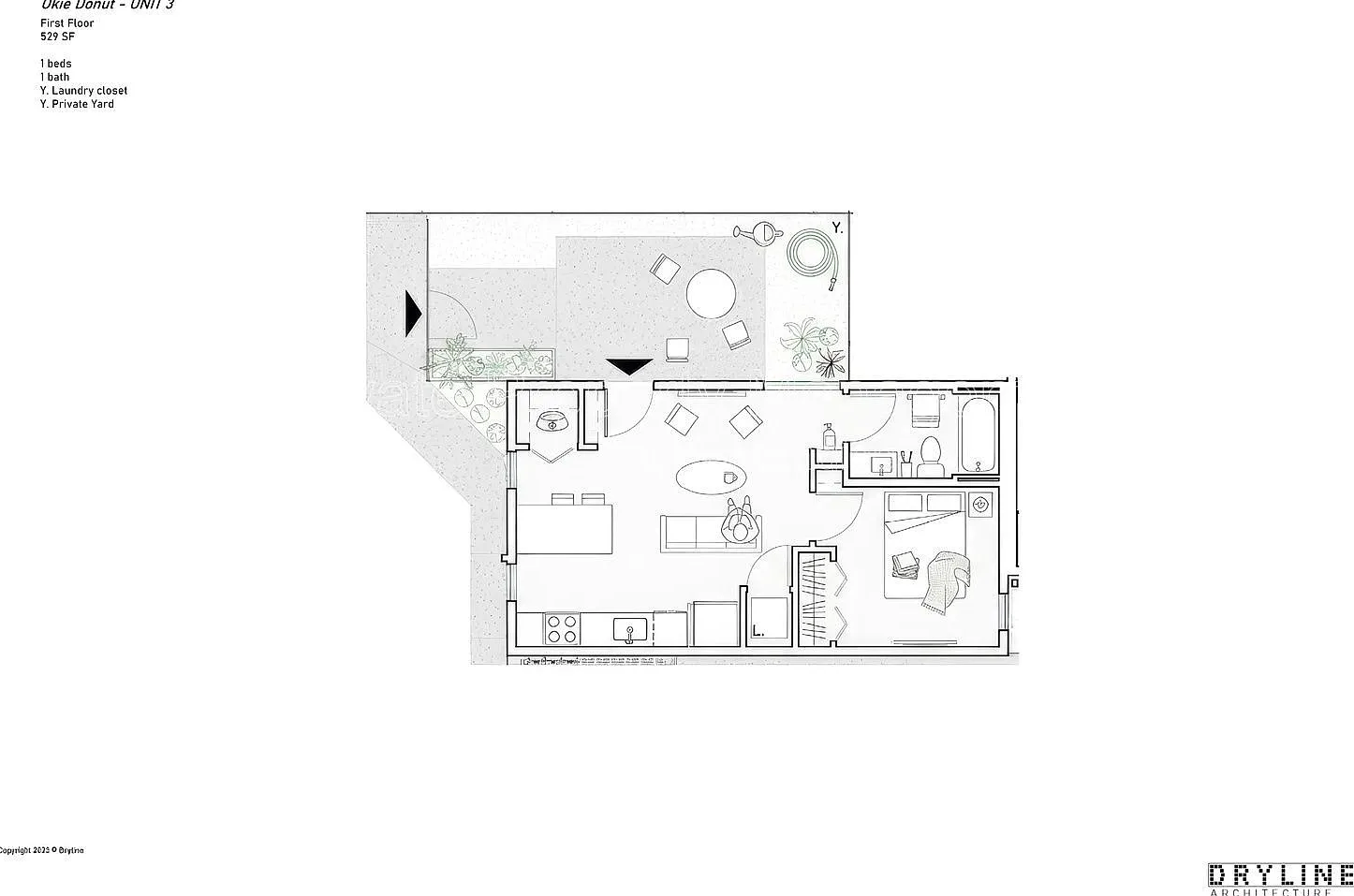 1 bed, 1.0 bath, 529 sqft, $1,250 — Photo 1