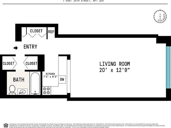 2nd image of 7 E 14th St APT 324