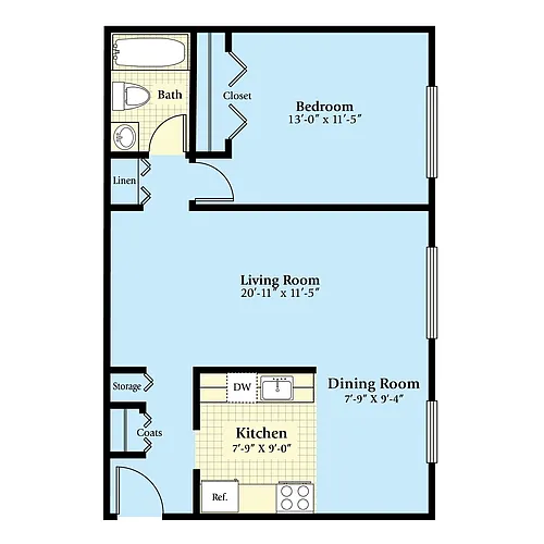 Floor plan The Ashland