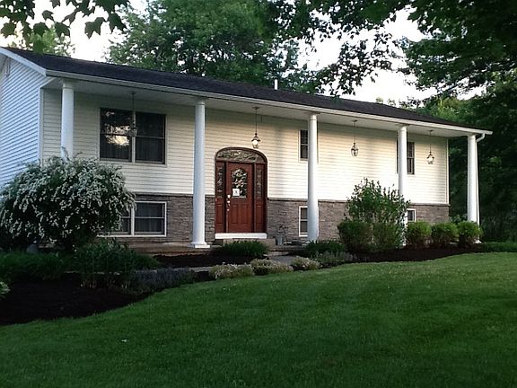 House facing road