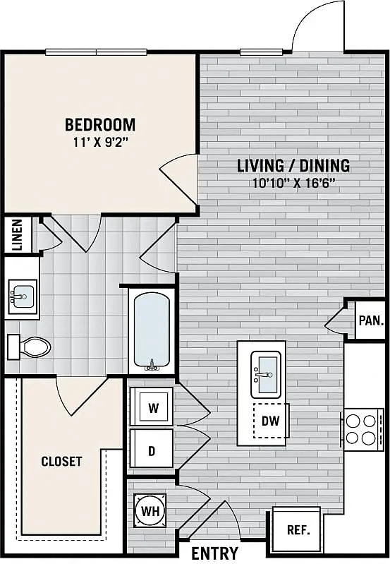 Floor plan A1B