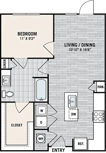 Floor plan A1B