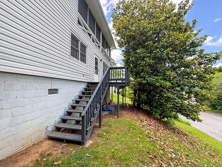 Back entrance