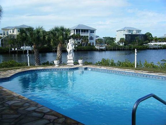 Northwest View of Pool