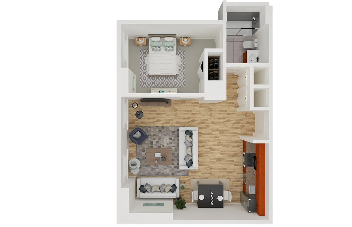 Floor plan Locust