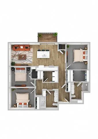 Floor plan Synergy (BLDG II)