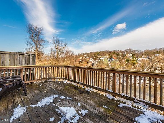 Deck off kitchen