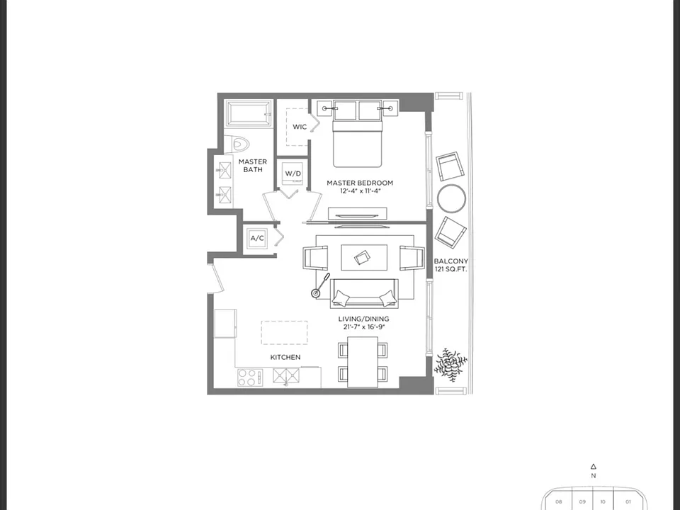 55 SW 9th St #1402