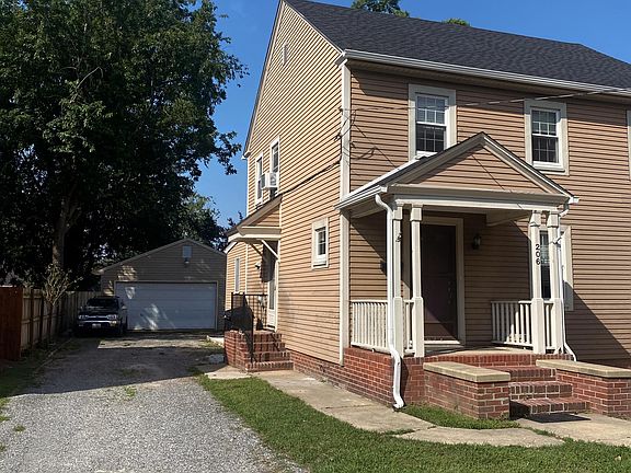 Outside of the driveway