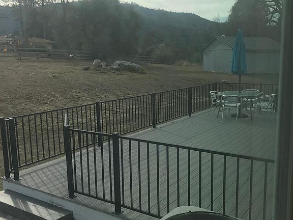 Large back deck