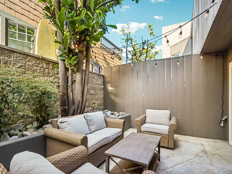 Downstairs Patio