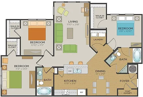 Floor plan C1SR