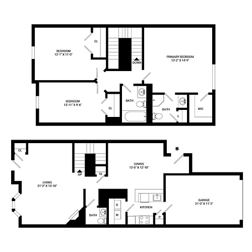 Floor plan Oxford