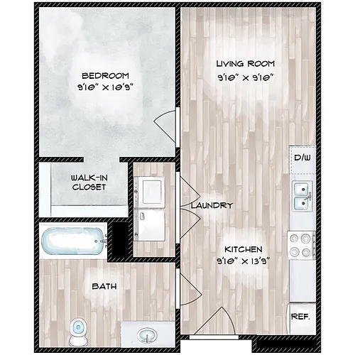 Floor plan A1