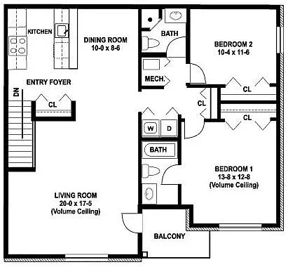 Floor plan The Whitney