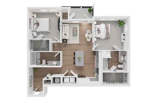 Floor plan B2 ALT 1