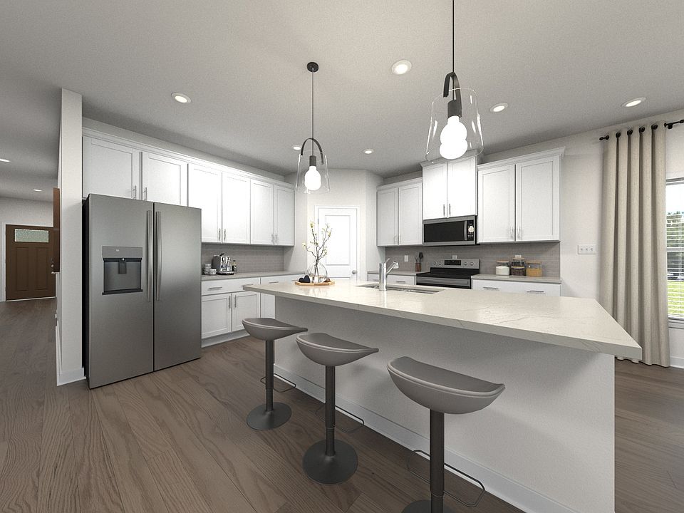 Skip takeout and prep dinner in the well-appointed kitchen.