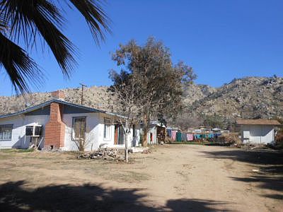 from road