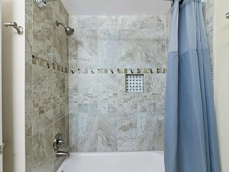 Hall Bathroom Shower and Bath