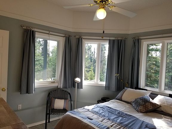 Spacious Bedroom, Forest and Garden Views