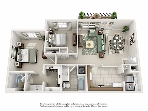 Floor plan Channing Luxe
